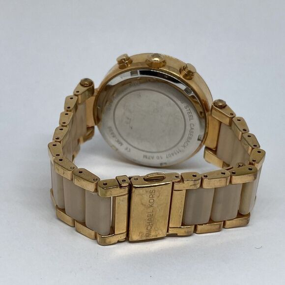 Michael Kors Parker MK5896 Womens Stainless Steel Analog Dial Quartz Watch MP871 - Picture 10 of 12